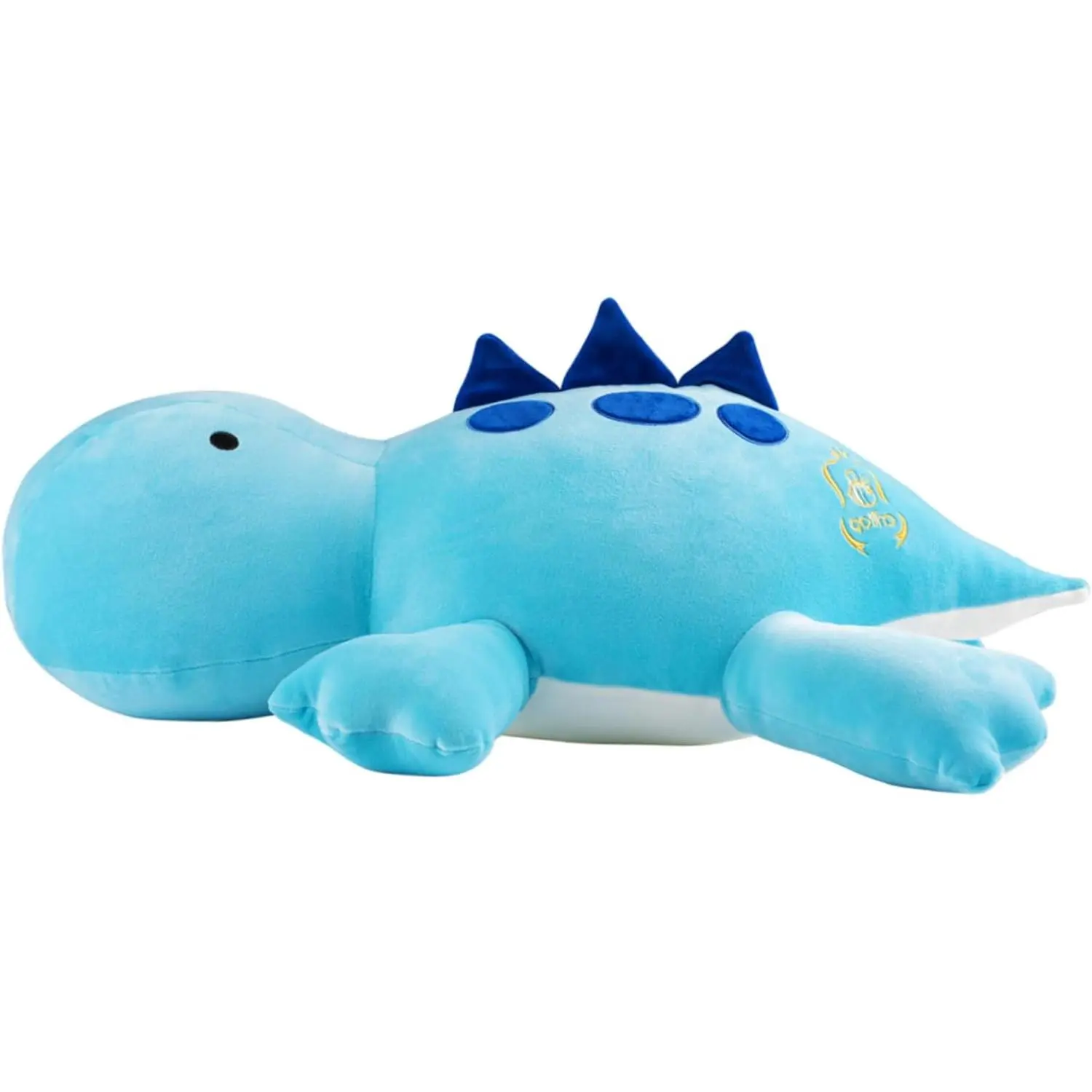 4LB Cute Weighted Stuffed Animals Plush - 24 inch Soft Weighted Dinosaur Plush  Pillow for Adults and  (Blue Dinosaur)