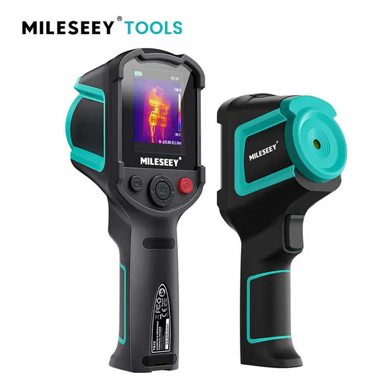 MILESEEY TR10 Handheld Thermal Imaging Tool, 240x240 Super Resolution Infrared Camera, 25Hz, -4°F to 1022°F, Temp Alarm, Hot/Cold Tracking, 8GB Storage for Home Inspection, Auto Repair,car accessories