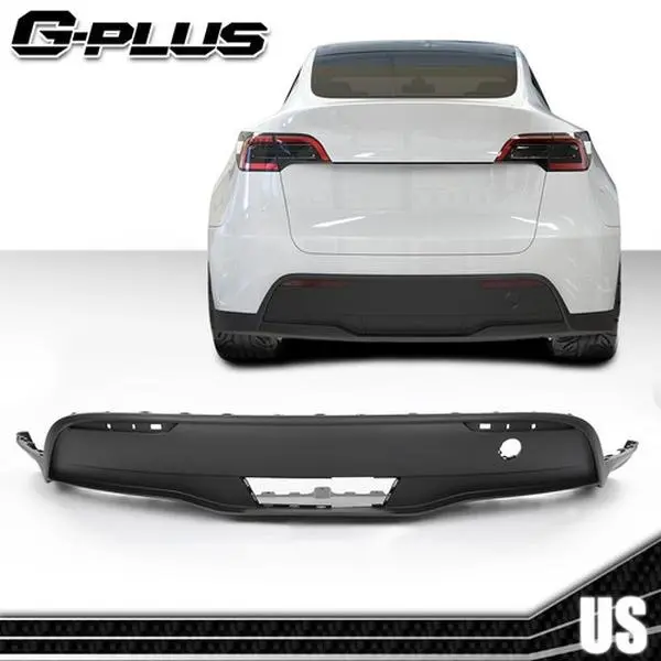 Fit For 2020-2023 Tesla Model Y Rear Bumper Lower Fascia Valance Cover ...