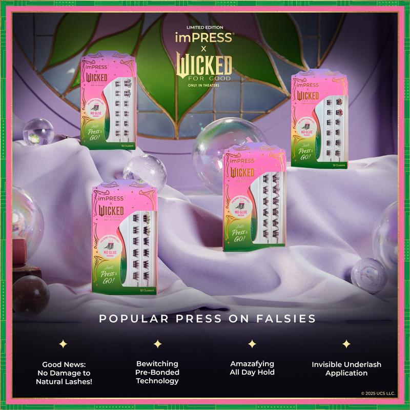 imPRESS X WICKED: FOR GOOD Falsies Self Adhesive Lash Clusters | Forever My Friend