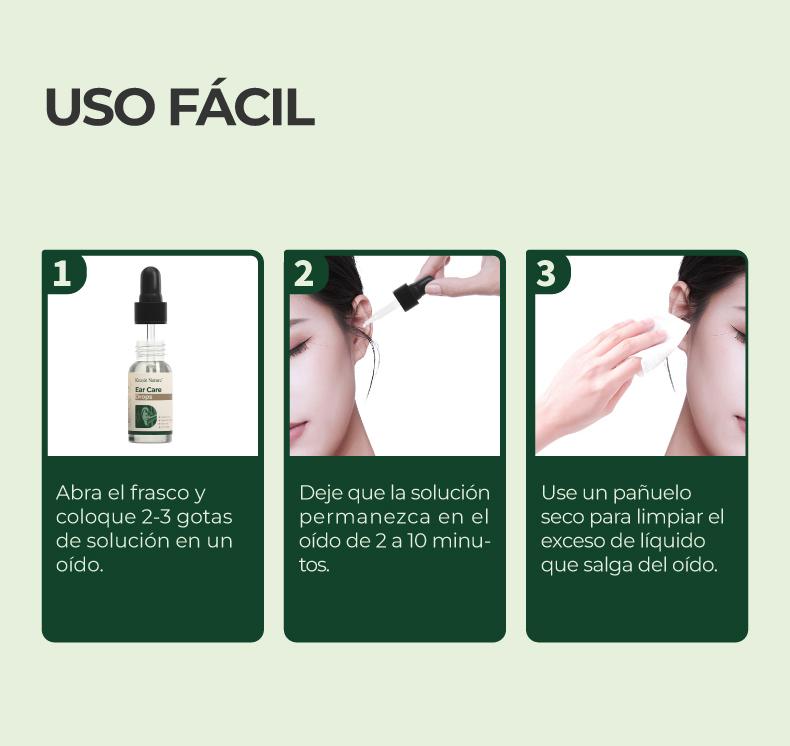 【Buy 1 Get 1 Free】Kreain Nature 4 Ear Care Drops Gentle Formula, Non-Irritating Gentle Formula, Easy to Use & Portable dealsforyoudays