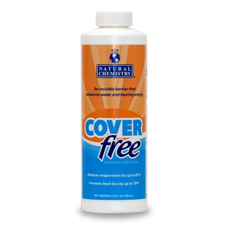 Natural Chemistry Cover Free Liquid Solar Blanket - 1 qt (Case of 12), Waterproof Barrier for Heat Loss Prevention, Evaporation Reduction