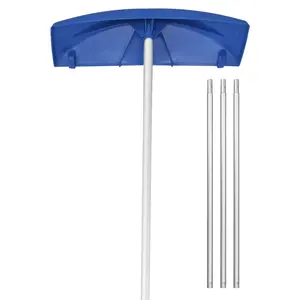 Roof Snow Rake With Wheels, 24-Inch PP Plastic Blade, Adjustable 3.8-18.2 Feet Snow Scraper, Anti-Slip Handle, Lightweight Rooftop Snow Removal Tool For Leaves, Debris On House Roof