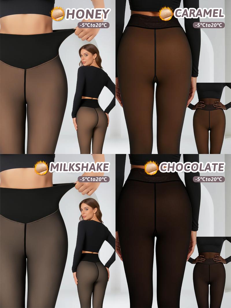 Winter Magic Fleece Uned Leggings One Seam Compression Band Fleece-lined Tights M To 3XL 6 Shades Closed Foot Magic Skin Pantyhose Plus Size Light Brownfu Big Black Women Minimalist Winter Magic Fleece Uned Leggings One Seam Compression Band Fleece-lined Tights M To 3XL 6 Shades Closed Foot Magic Skin Pantyhose Plus Size Light Brownfu Big Black Women Minimalist