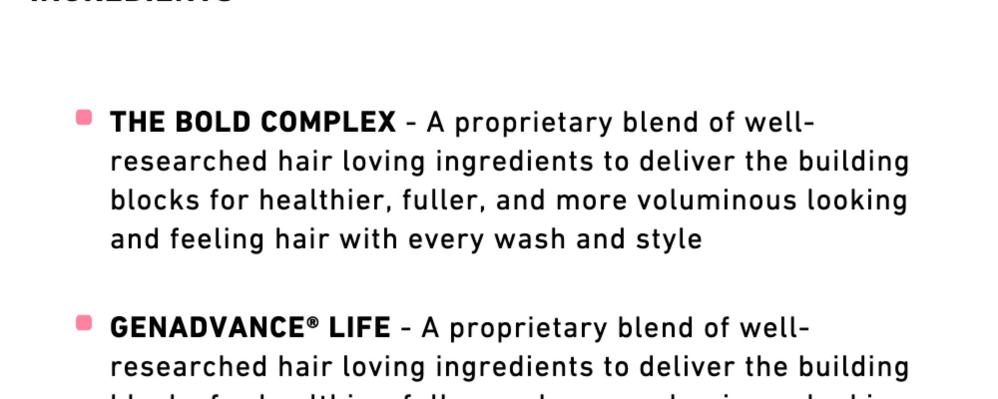 Thicken + Volume Shampoo and Conditioner Bundle: Thin Hair, Hair Loss, Biotin, Rice Protein, Amino Acids, Copper Peptides