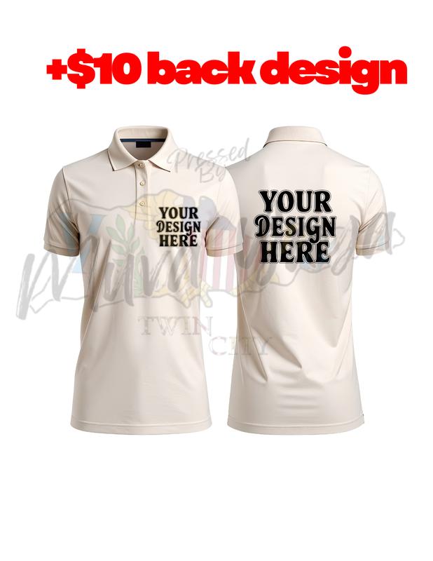Tshirt Branding ADD ON Options