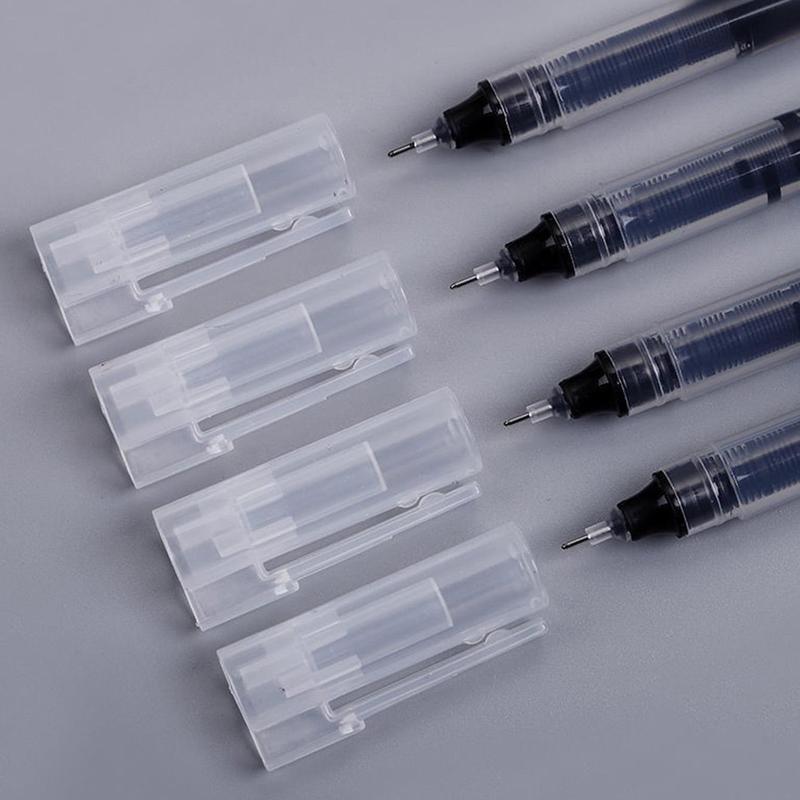 0.5mm Black Ink Gel Pen, Quick Dry Gel Pen, 12pcs Straight Liquid Neutral Pen Markers, Students Writing Stationery for School Office, Exam Supplies Stationery, School Supplies