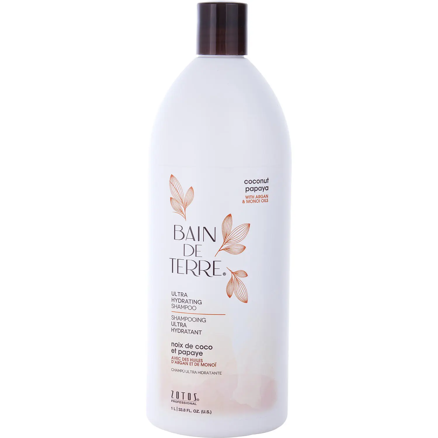 Bain De Terre By Bain De Terre Coconut Papaya Ultra Hydrating Shampoo For Unisex