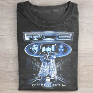 Vintage TLC Girls Band Graphic Tee - 90s Music Shirt - FanMail Album Merch - 90s R&B Music Merch - T-Boz, Left Eye, Chilli Shirt - Hiphop Graphic Tee