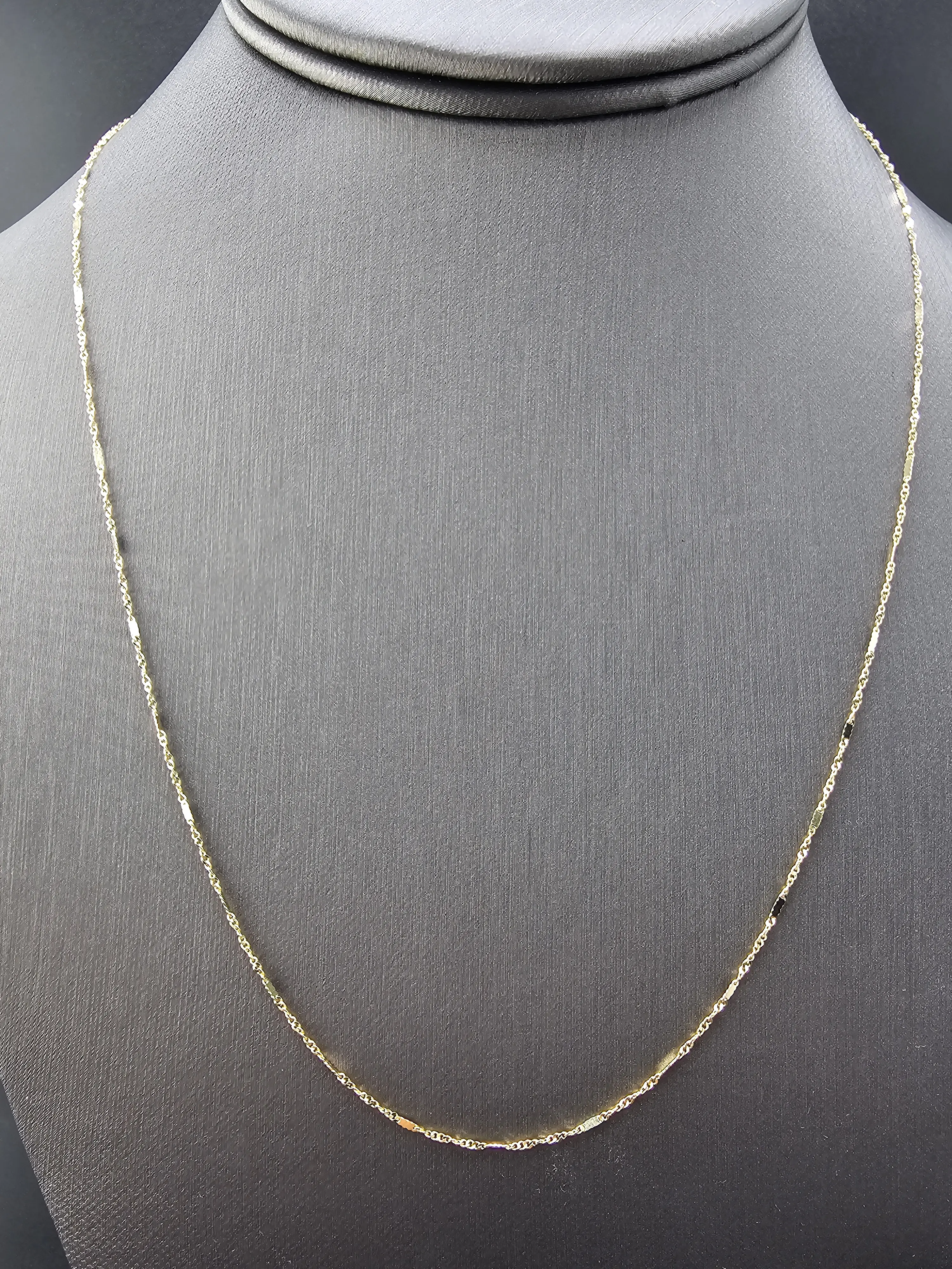 14K Gold Chain - Fancy Chain 20"