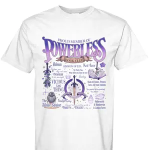 Powerless Book Club Fantasy Shirt – Adena, Paedyn Gray & Kai Azer Inspired Reader Tee