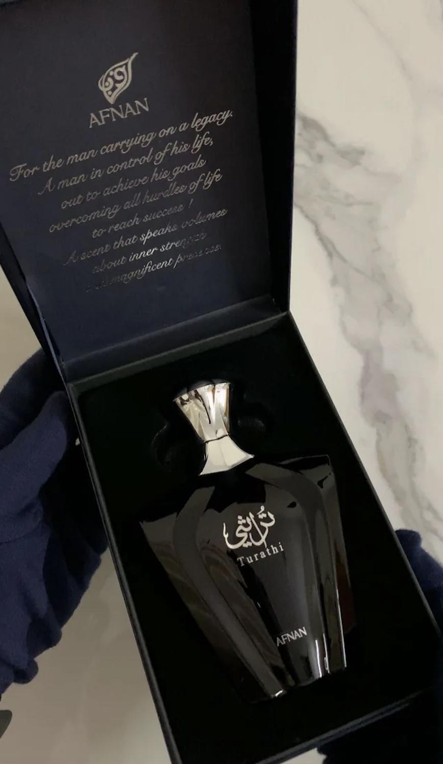 Afnan Turathi Blue Eau de Parfum Fragrance Spray for Men 3 Oz Cologne Citrus Woody Scent Afnan Turathi Blue Eau de Parfum Fragrance Spray for Men 3 Oz Cologne Citrus Woody Scent