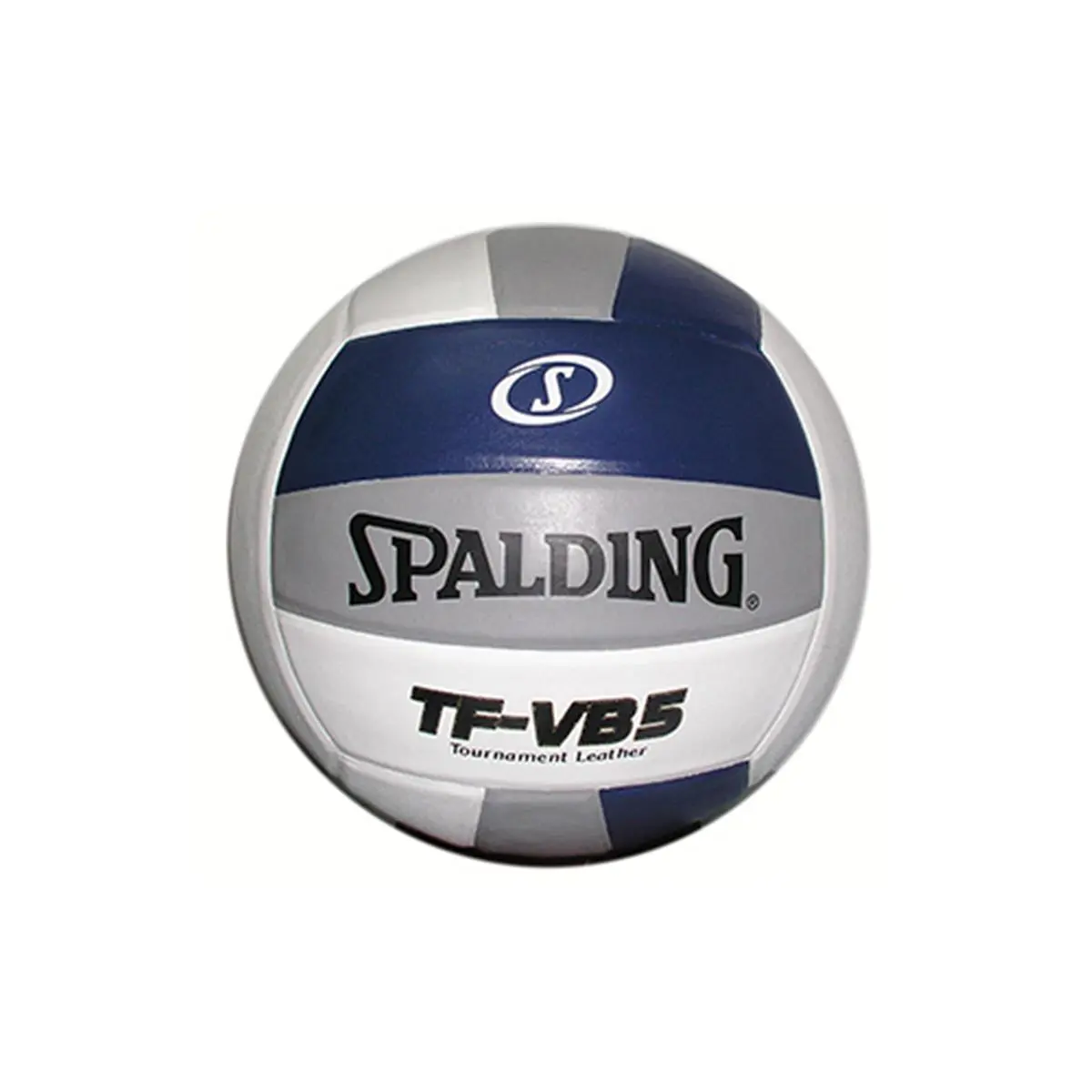 Spalding TF-VB5 Professional Volleyball - Gold Leather Cover, Red-White-Black Colorway, 0.78lbs Weight, Floating Bladder, 2-Ply Soft Cloth, Indoor Play Volleyball Equipment