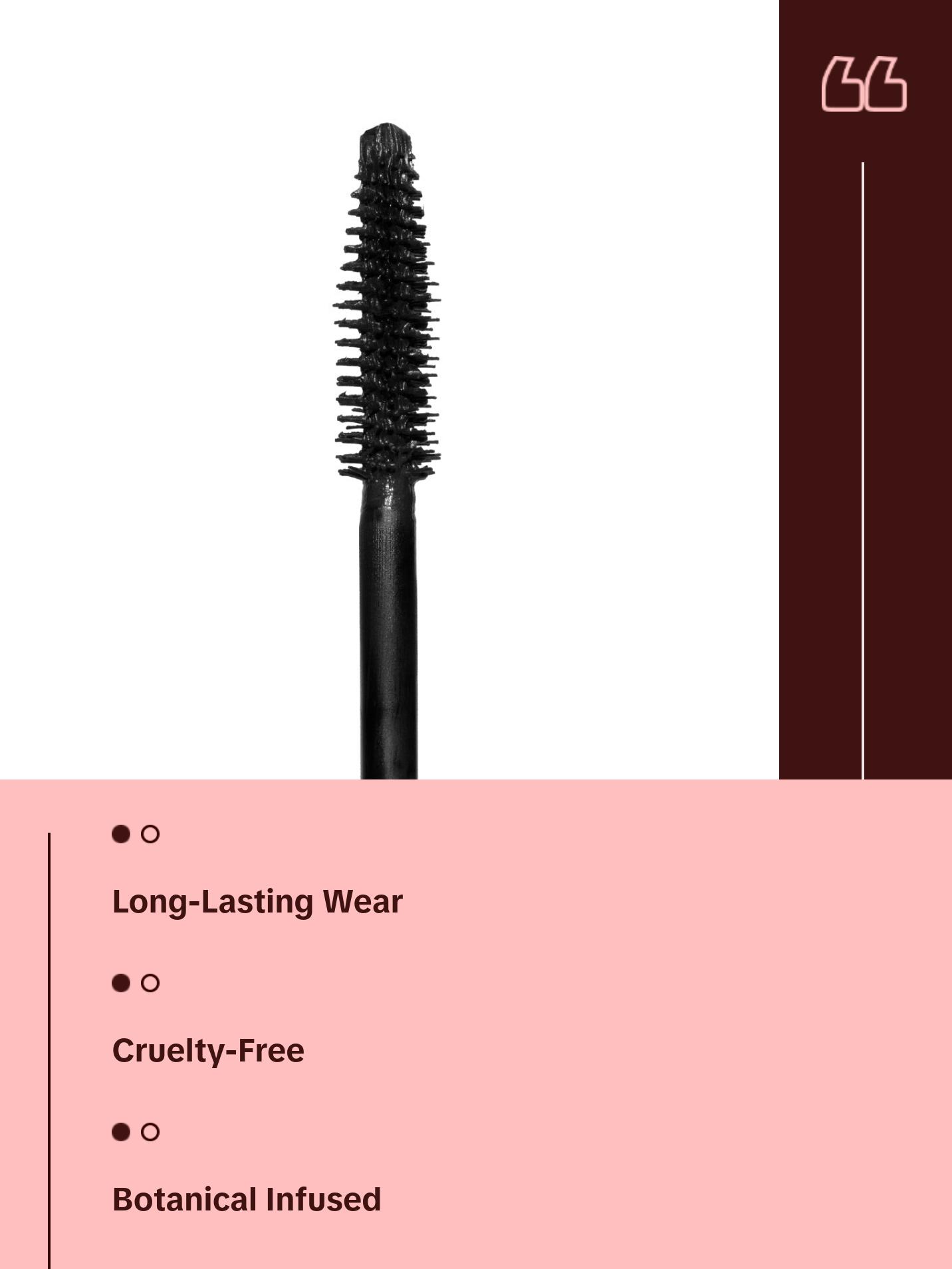 Palladio Lash Obsessed Mascara, Extreme Definition Lengthening Mascara, Amplifies Volume & Fullness, Evenly Coats Lashes, Lucious Length, Natural lengthening, No Smudging, All Day Wear, Black
