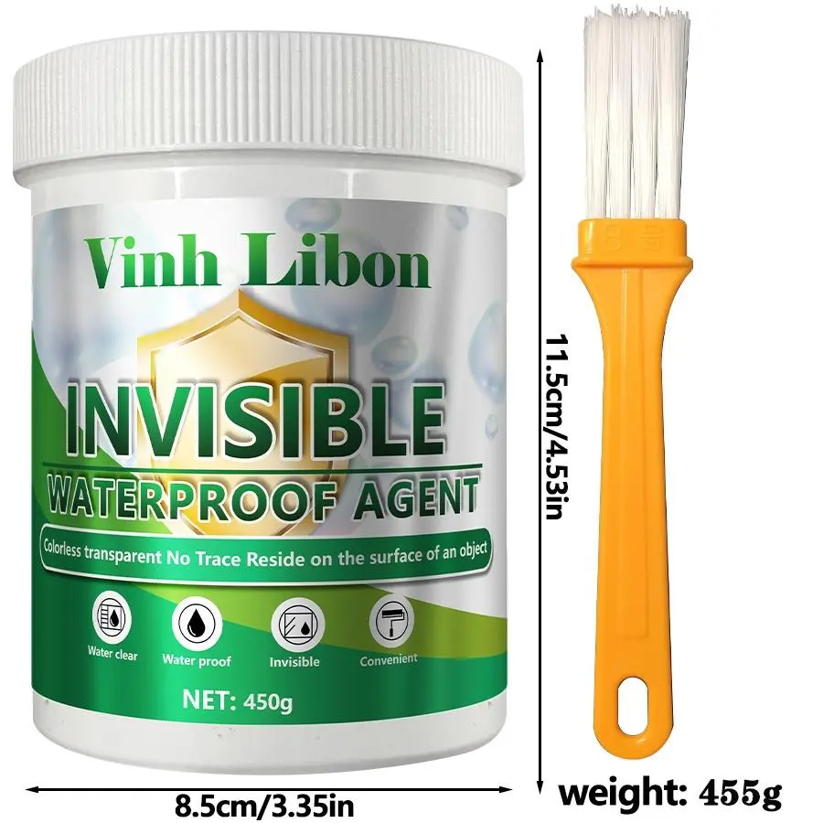 450g Heavy-Duty Waterproof Sealant Paste - UV-Resistant, Stormproof Roof & Gutter Crack Filler for Leak Repair on Concrete, Metal, Shingles, Tiles & Exterior Surfaces, Extra Strong Universal Adhesives