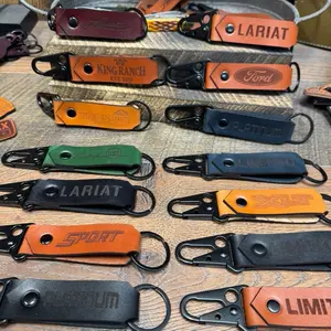 Ford, Raptor, Mustang, King Ranch, Snap Hook, Lariat, XLT, Platinum, Sport, Bronco, powerstroke, FX4, Maverick, Explorer, Ranger, Fusion, Leather Keychain, EDC, Key Holder, Custom Keychain, Key Fob, Key Organizer, Car Keys, Gift His Her, Tactical Keychain