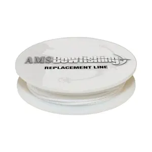 AMS Bowfishing 450 Pound Braided Spectra Line - White