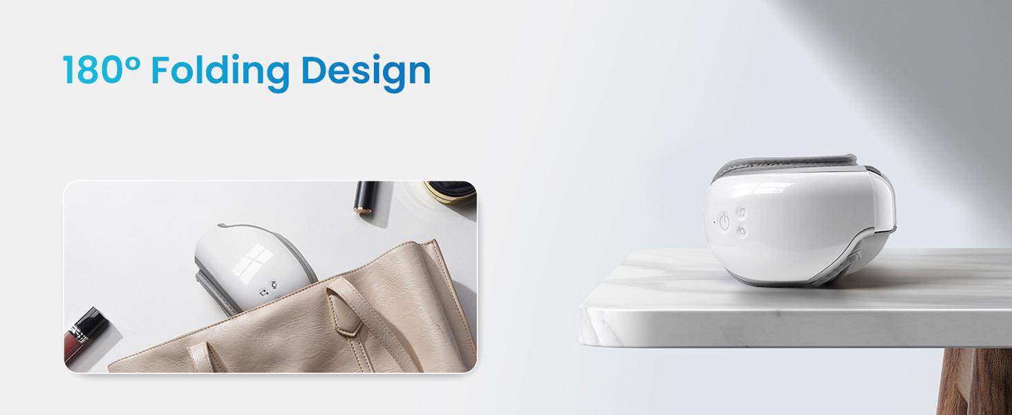 RENPHO Smart Heated Eye Massager with App Control, Face Massager Sleep Eye Mask Massage Setting with DIY Mode Gift Choice for Man Women Spring Glow Up