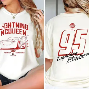 Comfort Colors/Gildan Retro Race Car Shirt with Number Back, Vintage Speed Car Graphic Tee, Family Trip Outfit for WDW