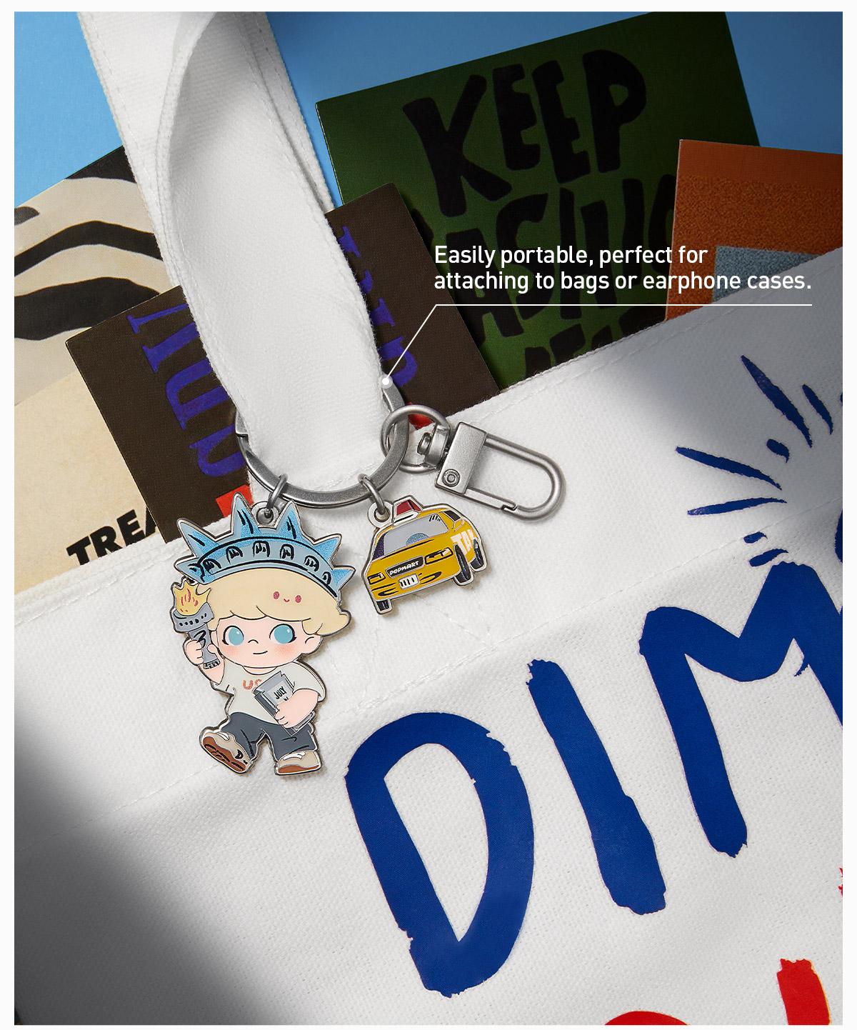 DIMOO'S HOLIDAY IN THE USA SERIES-Alloy Pendant