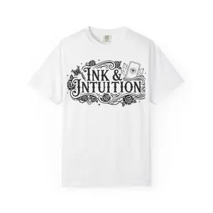 T-Shirt — Ink & Intuition Vintage Tattoo Script Tee
