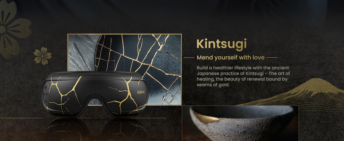 RENPHO Eyeris Kintsugi Voice Control Eye Massager with Heat and Cooling, Ice Gel Pack Spring Glow Up Birthday Gifts, Eye Mask for Relaxation Gift Choice for Man Women RENPHO Eyeris Kintsugi Voice Control Eye Massager with Heat and Cooling, Ice Gel Pack Spring Glow Up Birthday Gifts, Eye Mask for Relaxation Gift Choice for Man Women