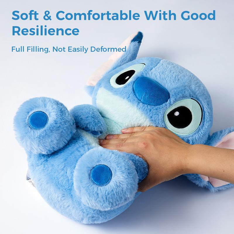 Disney Lilo & Stitch Collection Stitch Plush Toy,Stitch Doll Decorative,Premium Quality Stuffed Animal for Disney Fans Kids,Birthday Gifts, Holiday Gifts,Bedroom Decor,Sofa Stuffed Animal(9.1"/10.6"/15.8"/17.7") Soft And Skin Friendly