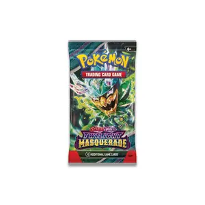 5x Twilight Masquerade Booster Packs - Pokemon TCG
