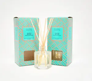 HomeWorx by Slatkin + Co. S/2 SpringFling Reed Diffusers Sand Dune