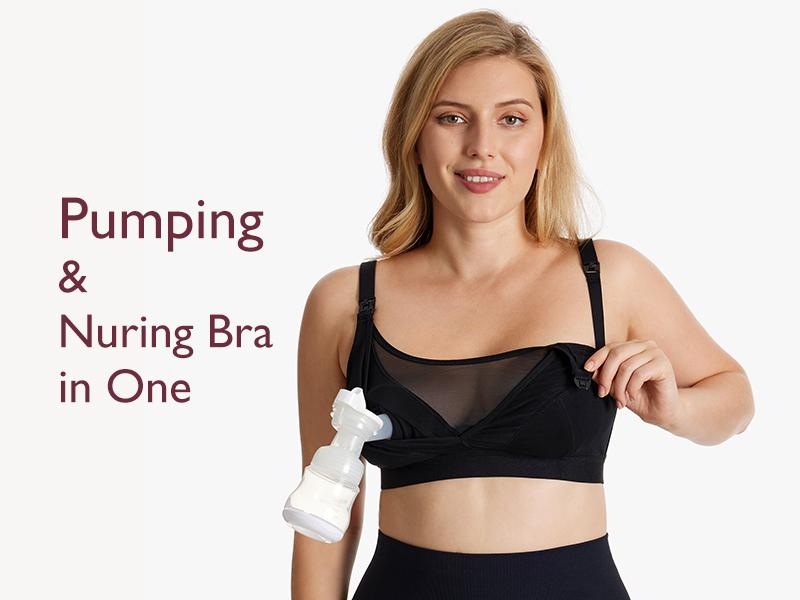 Momcozy Nursing Bras for Breastfeeding, HF018 Seamless Ultra Comfort Maternity Bra, Natural Shape, Pregnancy Sleep Bralette tiktok shop maternity  undies