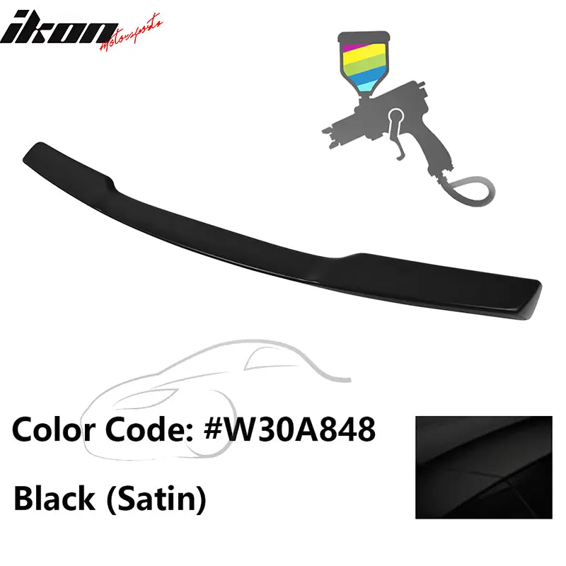 Painted #W30A848 Black (Satin)
