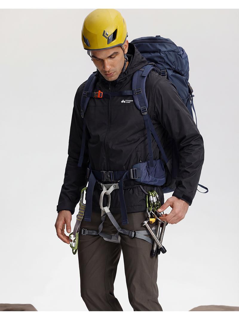 Pioneer Camp Men's Waterproof Packable Jacket for Spring Outdoor Sport Fashion