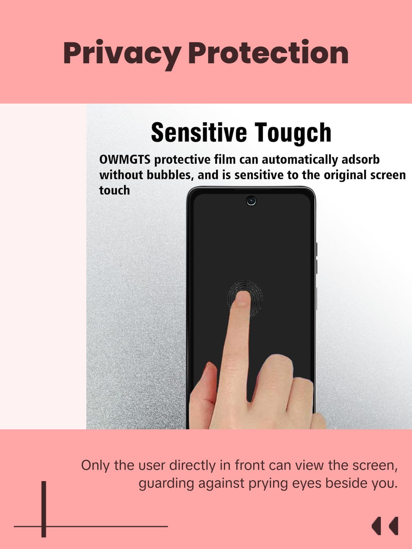 2 Pcs Privacy Screen Protector for Motorola Moto G 5G 2024 /G Play 2024 Anti-Spy Anti Peeping Tempered Glass Installation Protection 2 Pcs Privacy Screen Protector for Motorola Moto G 5G 2024 /G Play 2024 Anti-Spy Anti Peeping Tempered Glass Installation Protection