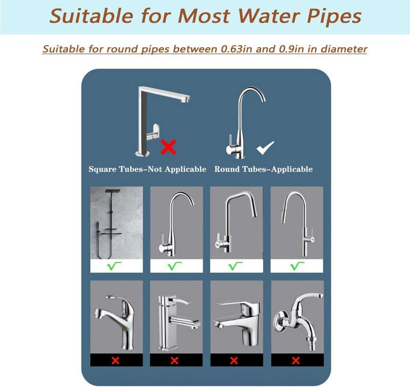 Kitchen Sink Caddy Organizer Over Faucet Sponge Holder, Stainless Steel Heavy Duty Thickening Hanging Faucet Drain Rack for Scrubbers, Soap, Bathroom, Detachable No Suction Cup or Magnet