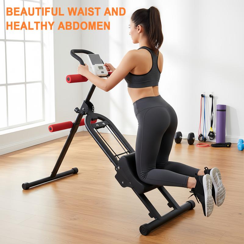 Compact Folding Stair Stepper Climber – Full-Body Cardio & Core Workout, LCD Display, Adjustable Handlebar, Multifunctional for Abs, Sit-Ups at Home & Office