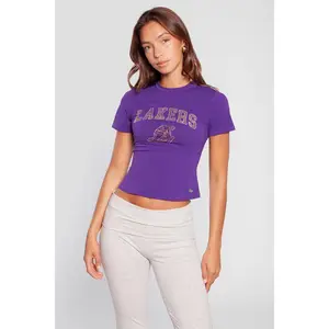 Los Angeles Lakers Rhinestone T-Shirt