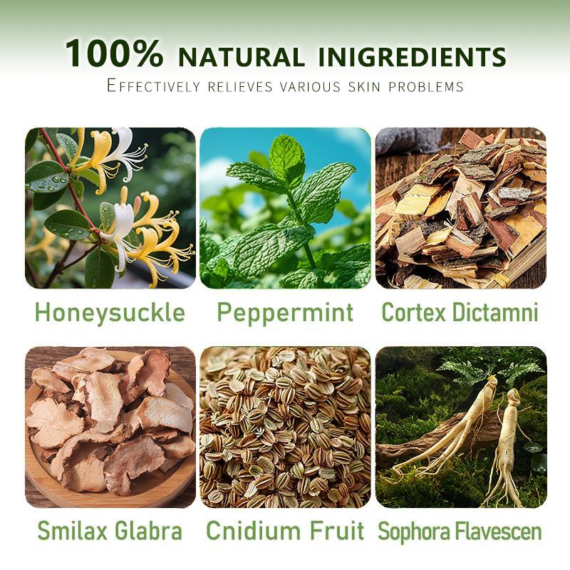 Soothing & Relief Cream for Eczema with 100% Natural Plant Extracts, Relief from Eczema & Blisters, Honeysuckle & Peppermint, Gift for Family and Friends, Gentle for All Ages, Quick-Relief Itch Soother, Moisturizes Dry & Sensitive Skin