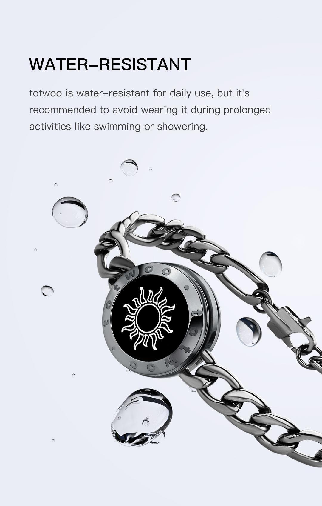 Totwoo Long Distance Touch Bracelets for Couples, Sun & Moon Design, Smart Love Connection, Best Gifts for Boyfriend, Girlfriend, Family & Friends, Relationship & Friendship Wearable Bracelets for Distance Love & Communication