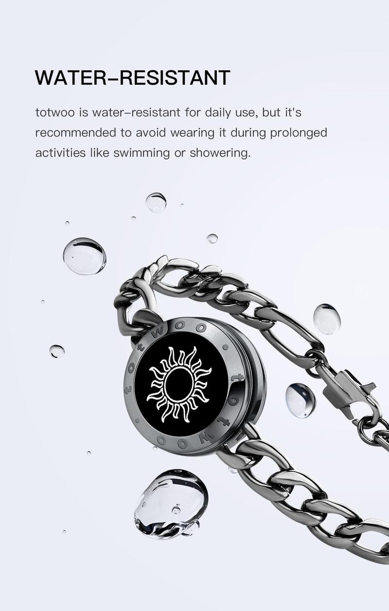 totwoo Long Distance Touch Bracelets with Sun&Moon Functional Love Connect Couple Gifts For Boyfriend or Girlfriend or your Family totwoo Long Distance Touch Bracelets with Sun&Moon Functional Love Connect Couple Gifts For Boyfriend or Girlfriend or your Family