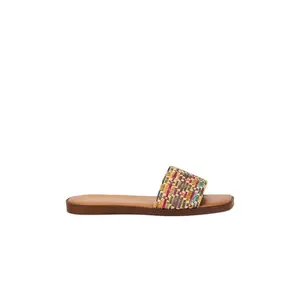 Seychelles Palm Oasis Sandal in Natural Multi