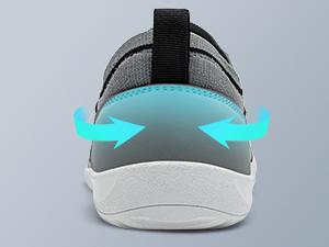 HOBIBEAR Barefoot Minimalist Shoes Womens Mens | Zero Drop | Wide Width Canvas Slip-on Shoes