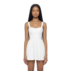 Spring Movement Dress - White