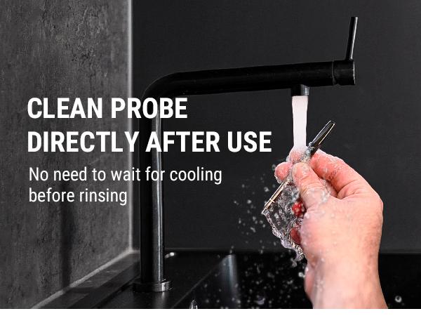 [Black Friday Early Bird Deal] ThermoPro TempSpike Digital Meat Thermometer Bluetooth Wireless for Cooking, Grill, Smoker BBQ Kitchen Gadgets Measuring Utensils Outdoorfun Fathersdaygift Stainless Specialty Kitchen Utensils Heavy Duty Cast Iron Burger Pre