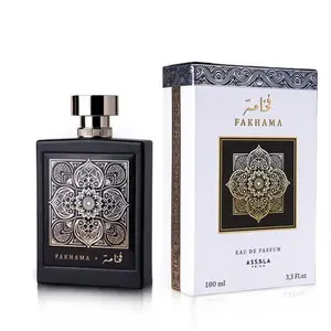 Assala Prime FAKHAMA Eau De Parfum 3.4FL / 100ML Unisex - Citrus, Sweet, Woody - Modern, long lasting, affordable fragrance for men and women