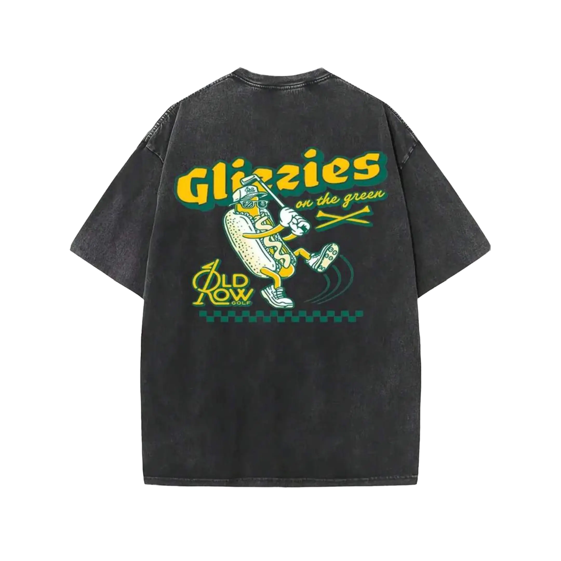 Golf, Outdoor Sports, Interesting Cartoon Print Design, 8.11 Ounces Of High-Quality Printed T-Shirt With Round Neck And Short Sleeves, Suitable For Outdoor Sports, Street Leisure, Fashion And Handsome.