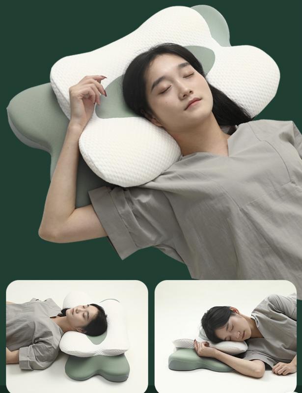 Ultra Pain Relief Cooling Pillow for Neck Support, Adjustable Cervical Pillow Cozy Sleeping, Odorless Ergonomic Contour Memory Foam Pillows, Orthopedic Bed Pillow for Side Back Stomach Sleeper