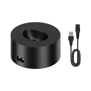 usb cable and charging cradle body hair clipper trimmer