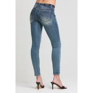 Subtle Stitch Skinny Jeans