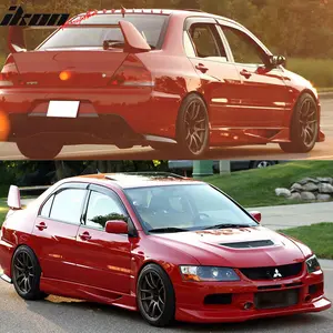 Window Visors Guard for Mitsubishi Lancer EVO Sedan 2002-2007 Acrylic 4PC