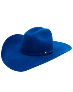 Serratelli Unisex 2X Felt Cowboy Hat - Pwstars5rblu4.25 Serratelli Unisex 2X Felt Cowboy Hat - Pwstars5rblu4.25